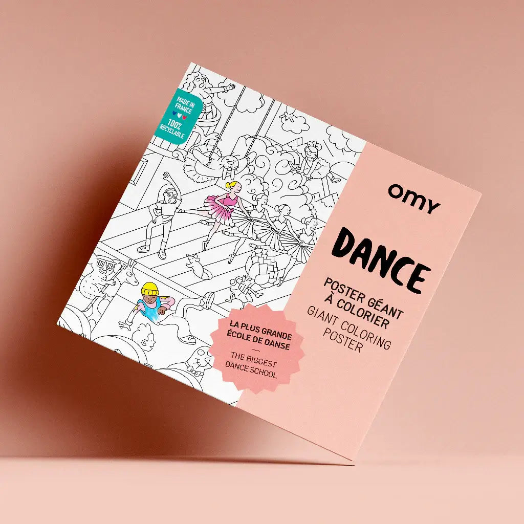 OMY Giant Color Poster Dance