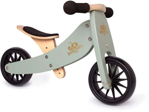 2-in-1 houten loopfiets & driewieler Tiny Tot - Sage