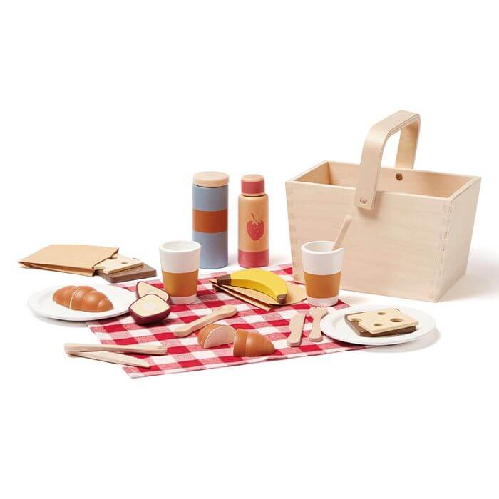 Kids Concept houten picknickset - Kleine Draak
