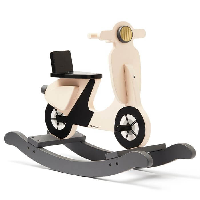 Kids Concept Rocking Scooter Lichtbeige